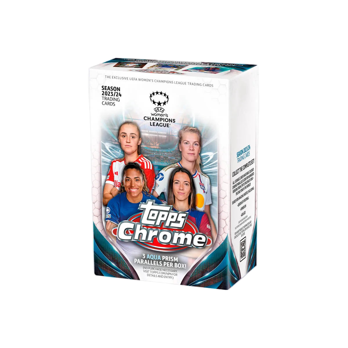 2023-24 Topps Chrome® UEFA Women's Champions League Hobby Box