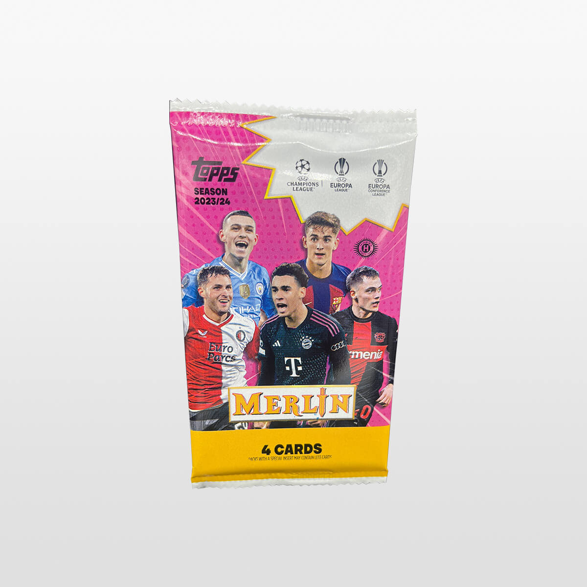 2023-24 Topps Merlin UEFA Club Competitions Pakke