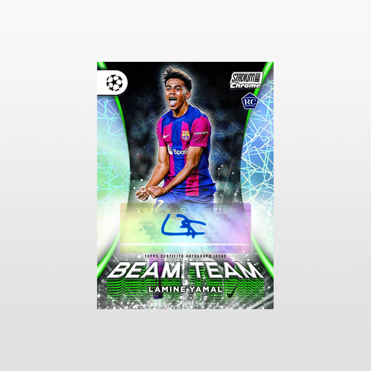 2024 Topps® Stadium Club Chrome® UEFA Champions League Yamal