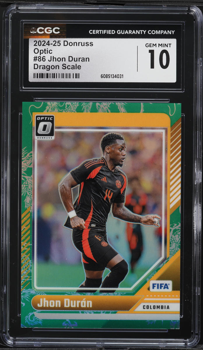 2024 Donruss Optic Dragon Scale Jhon Duran #86 CGC 10 GEM MINT
