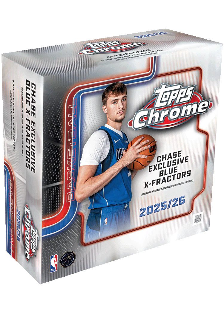 2025–26 Topps Chrome® Basketball – Mega Box