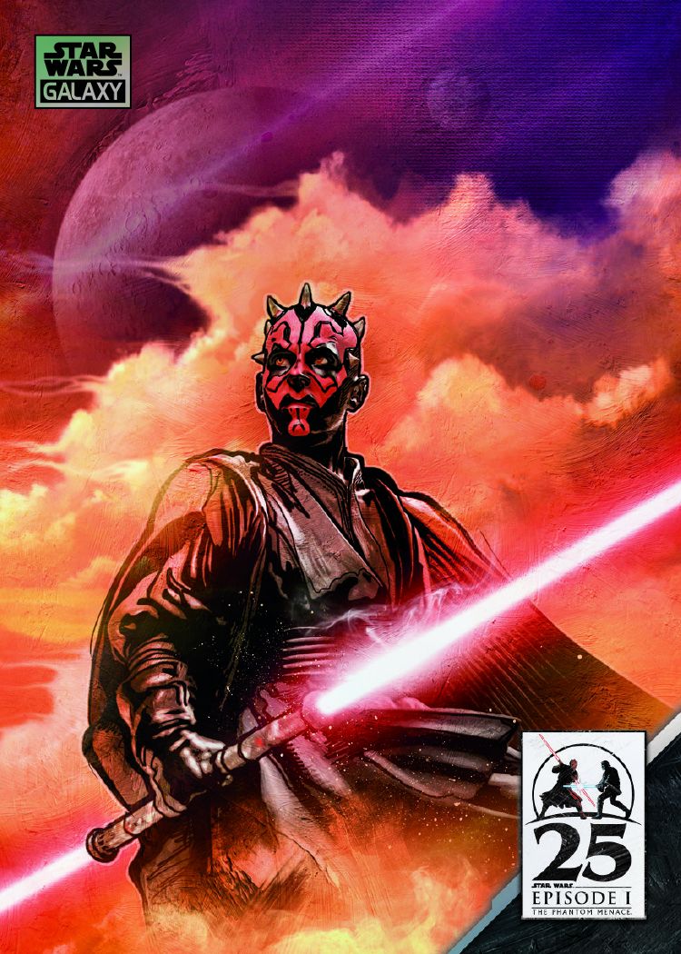 2024 Topps Star Wars Chrome® Galaxy Booster Pack (Mats Buseth)