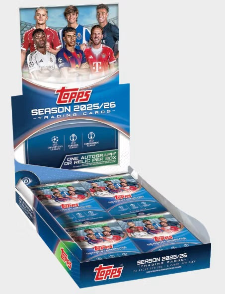 2025-26 Topps UCC Flagship (ÅPNES NÅR ALLE ER SOLGT UT)