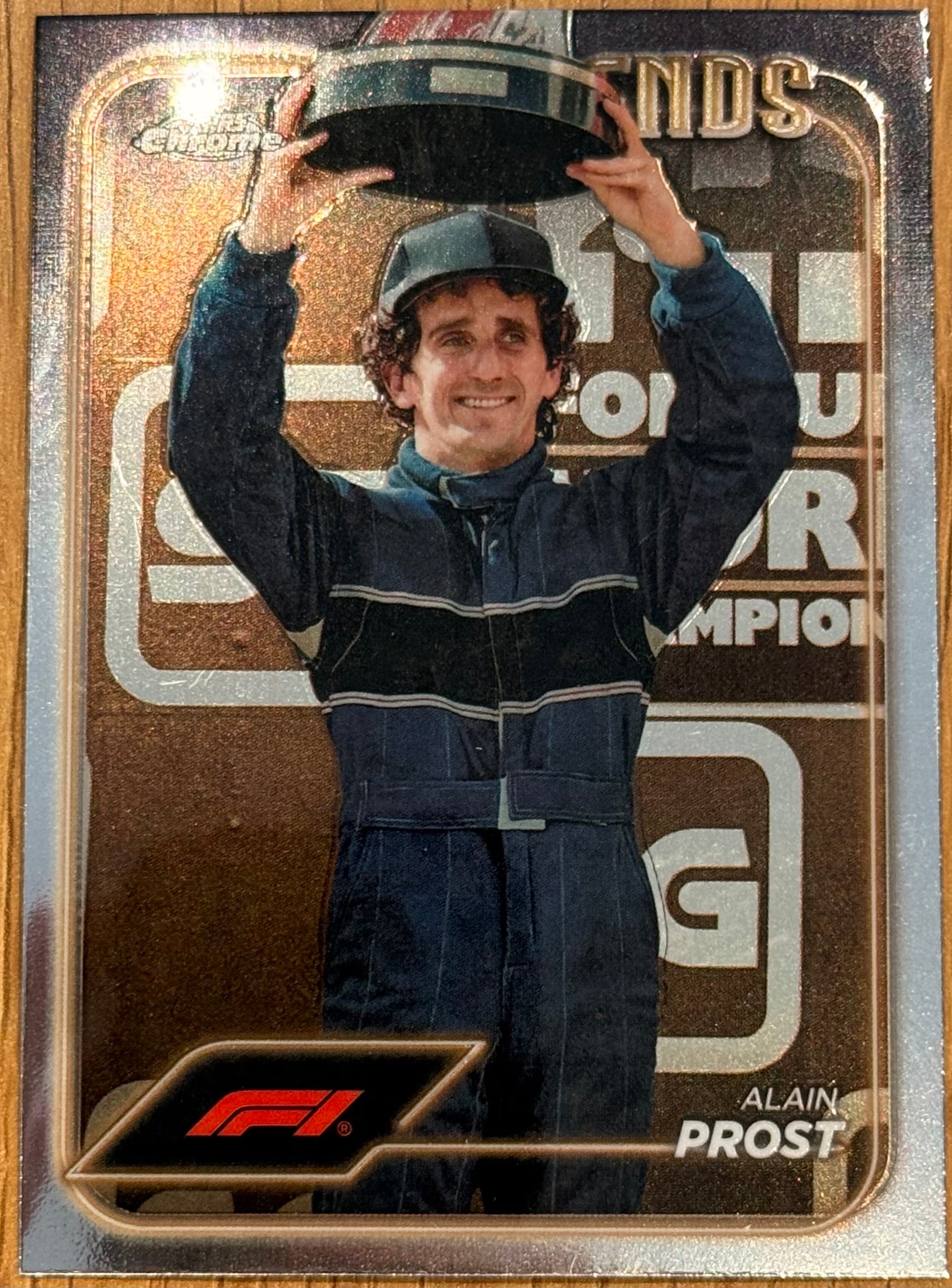 2024 Topps Chrome Formula 1 F1 #195 ALAIN PROST Legends