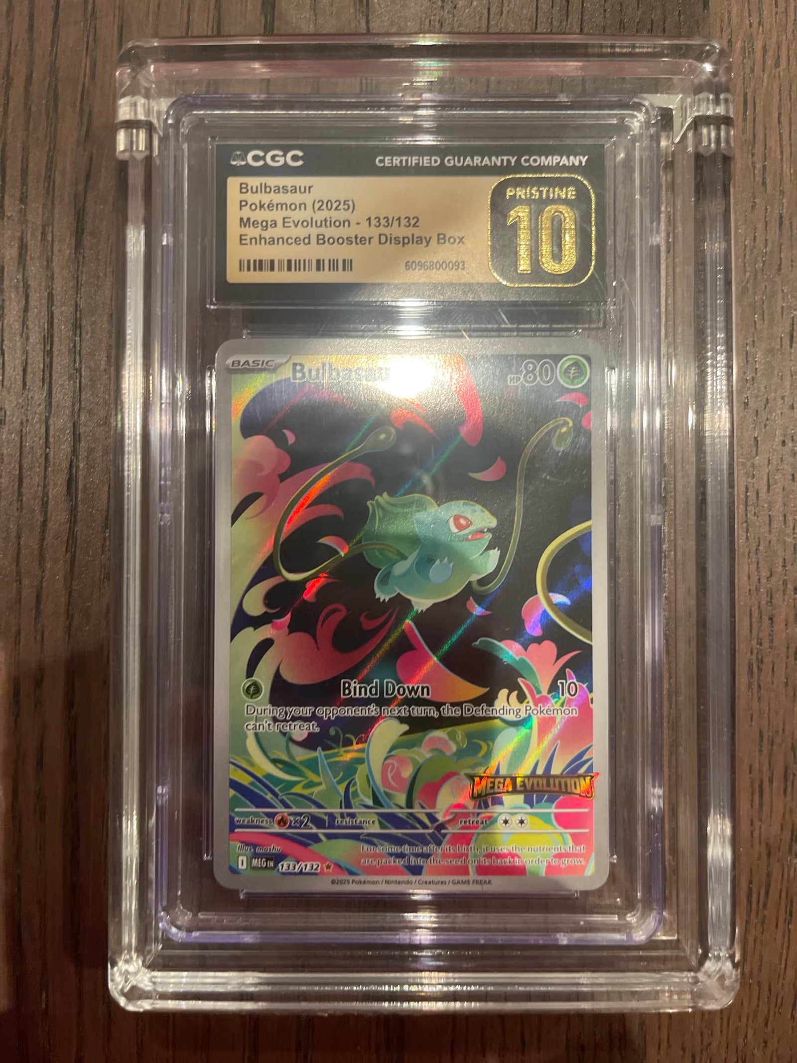 Pokémon-kort Bulbasaur Promo CGC Pristine 10