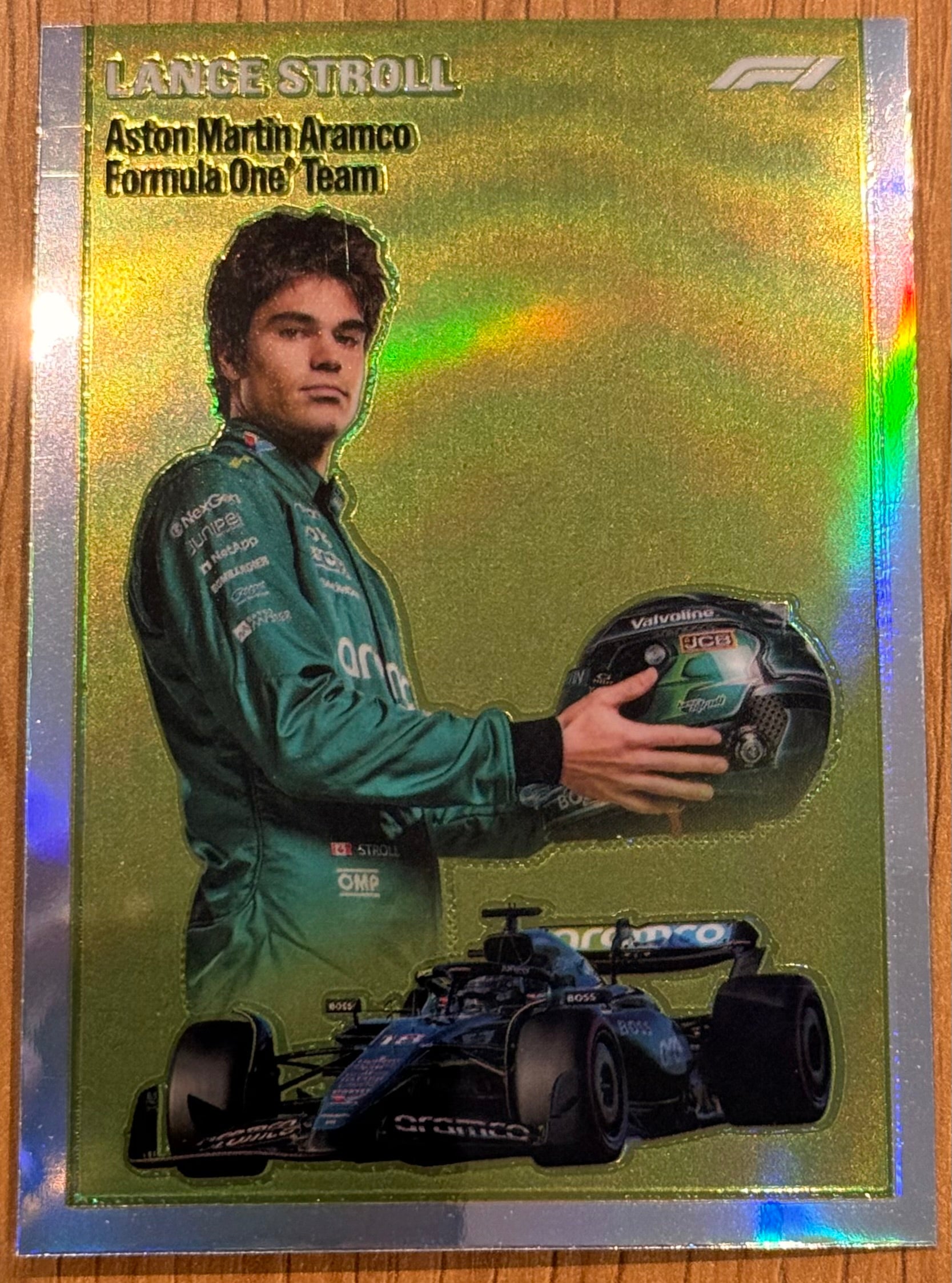 Topps Chrome F1 2024 Lance Stroll Aston Martin Aramco Formula 1 1954-12
