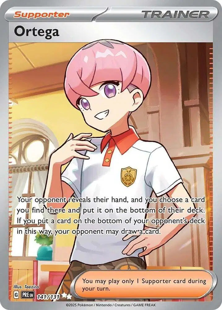 Ortega Pokemon • Ultra Rare • 141/131 Prismatic Evolutions