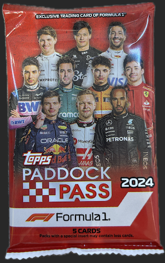 Topps Formula 1 Paddock Pass 2024 8-kort (Mats Buseth)