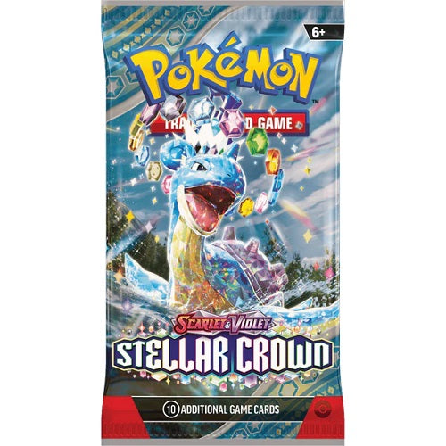 Pokemon Stellar Crown Booster Pack (Pokebuddies)