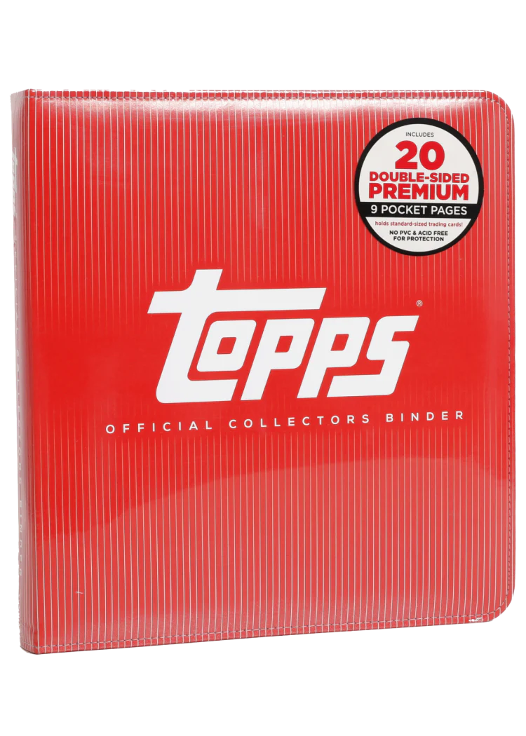 Topps Red Official Collectors Binder