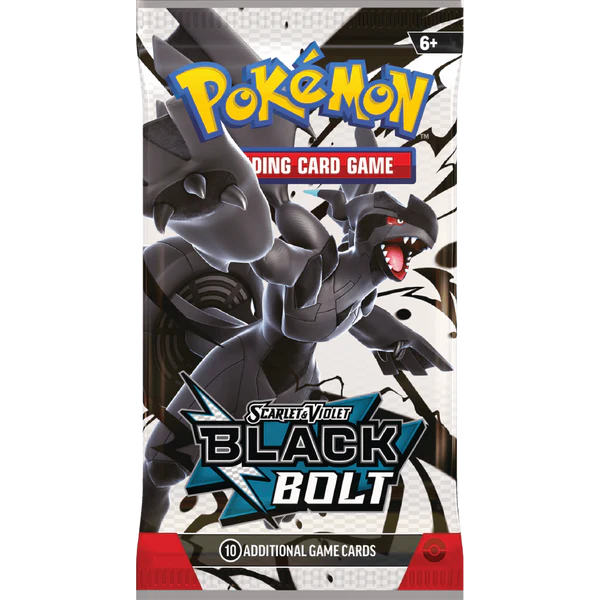 Black Bolt Engelsk Booster Pack (Poketrainers)