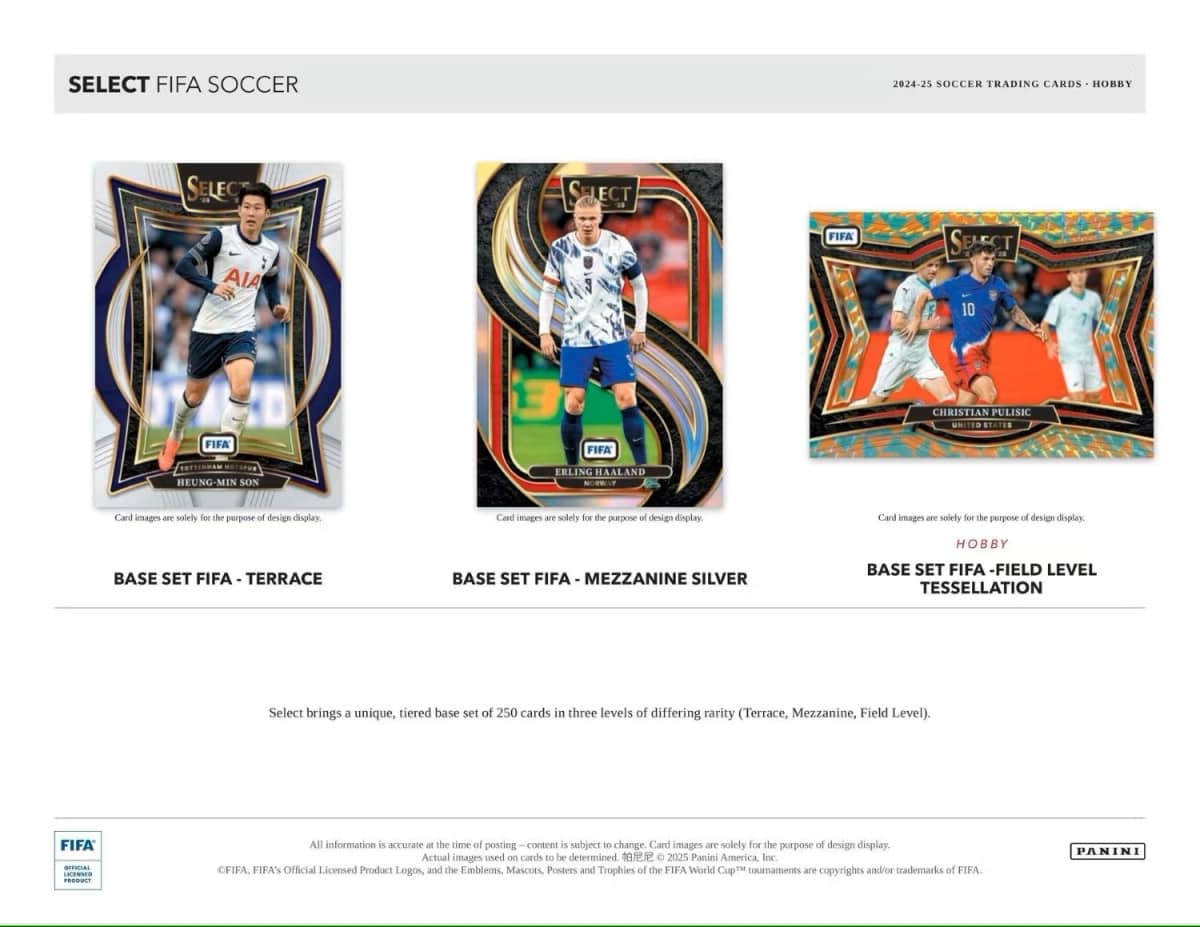 BREAK #123 - Random - Panini Select FIFA Hobby 24/25 (Breakes når full)