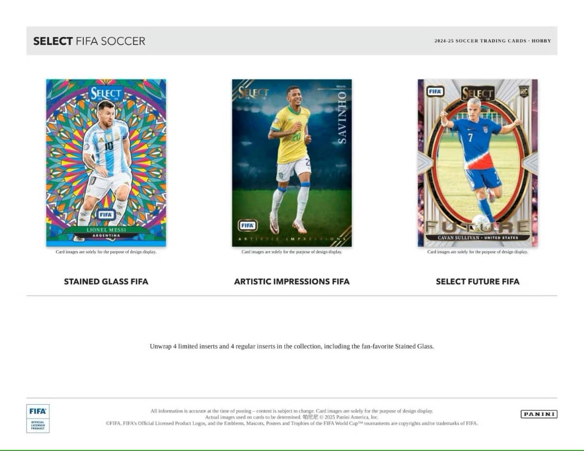 BREAK #123 - Random - Panini Select FIFA Hobby 24/25 (Breakes når full)