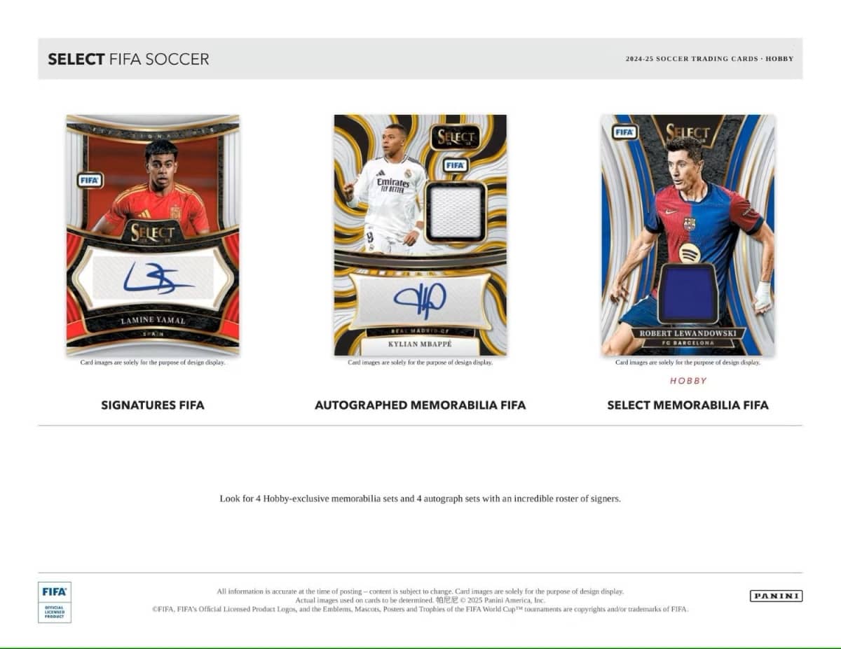 BREAK #123 - Random - Panini Select FIFA Hobby 24/25 (Breakes når full)