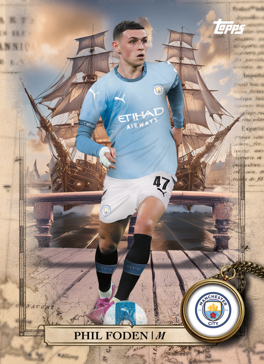 2024/25 Topps Manchester City Blue Moon Hobby Box