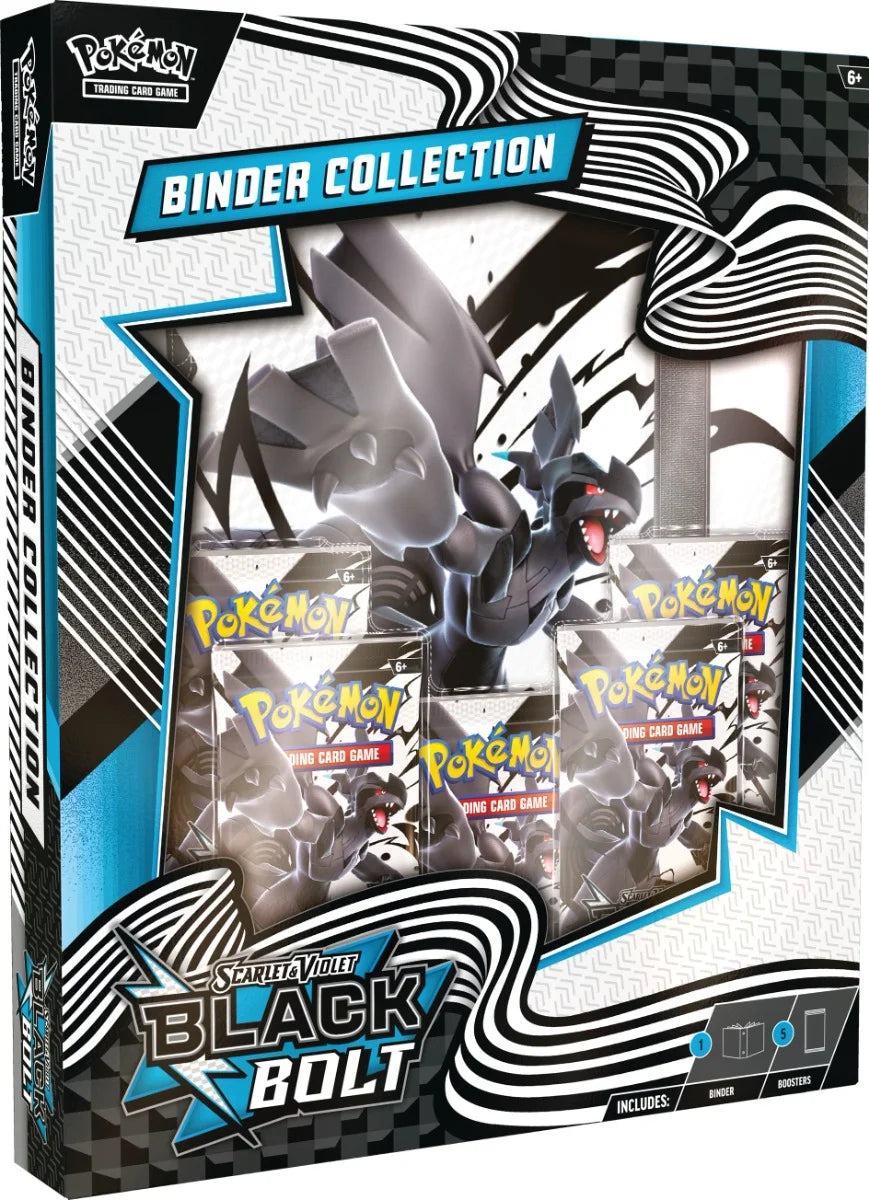 Pokemon SV10.5 Black Bolt Binder Collection - Scarlet & Violet