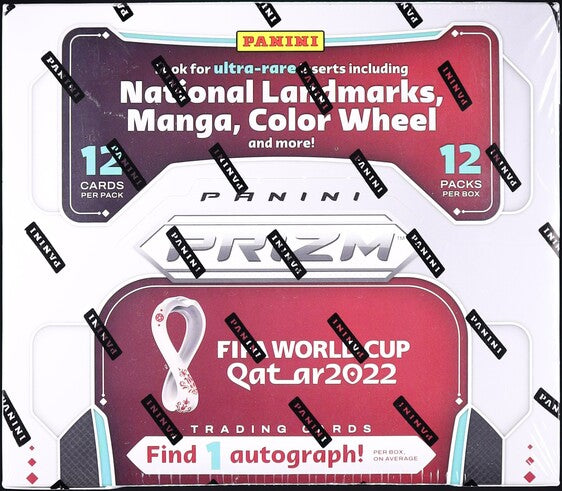 #Break 8 - 2022 Panini Prizm World Cup Soccer Sealed Hobby Box (Random Team)
