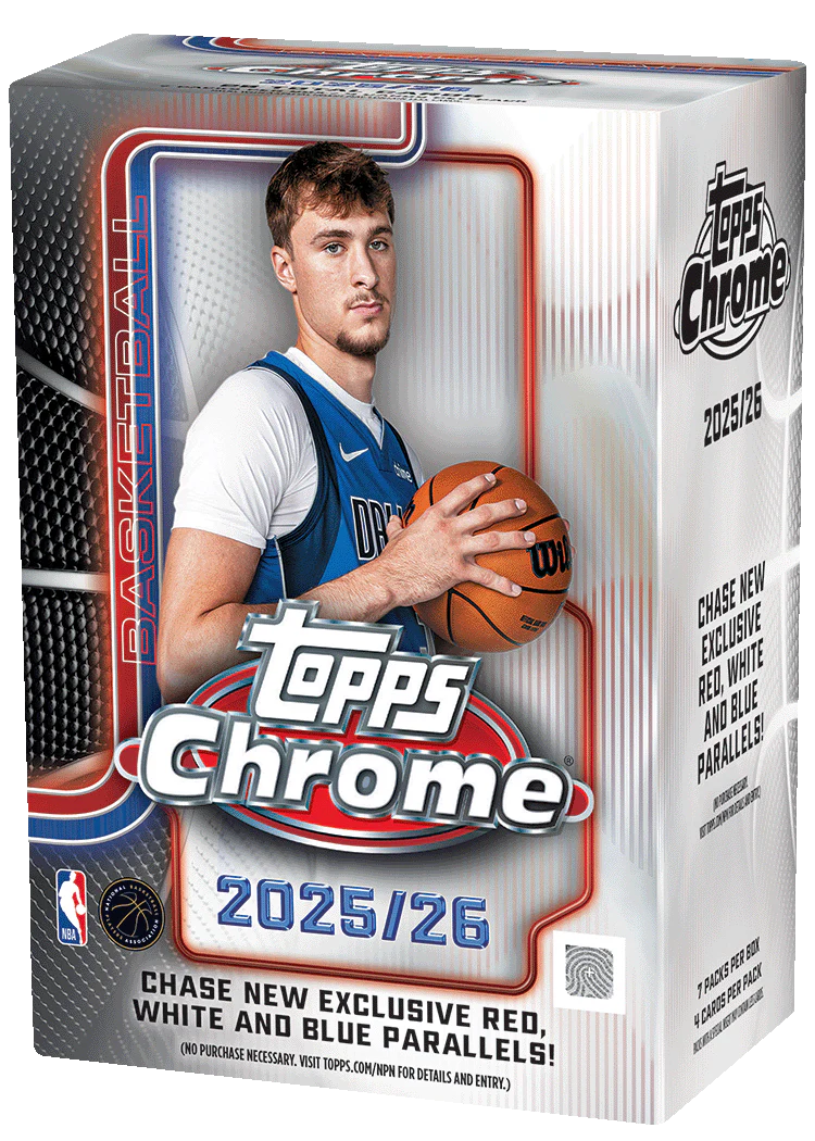 2025-26 Topps Chrome® Basketball – Value Box