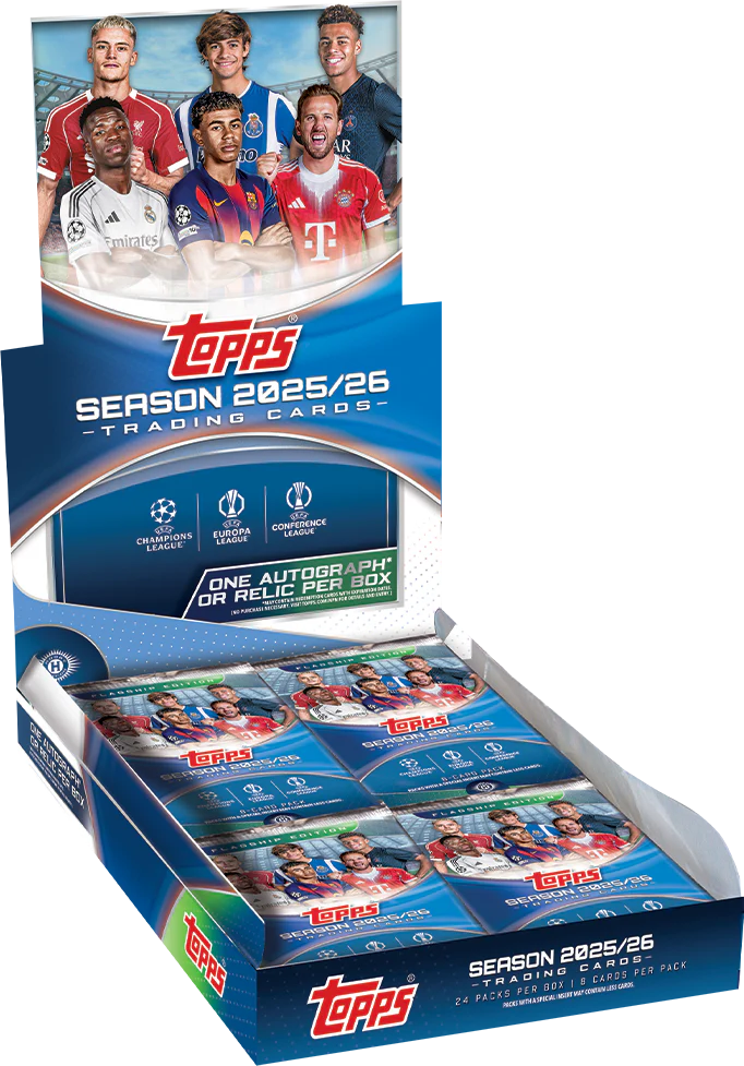 #Break 1 2025-26 Topps UEFA Club Competitions - Hobby Box - Random Team