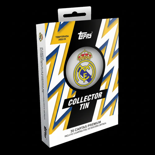 2025/26 Topps Real Madrid Collector Tin