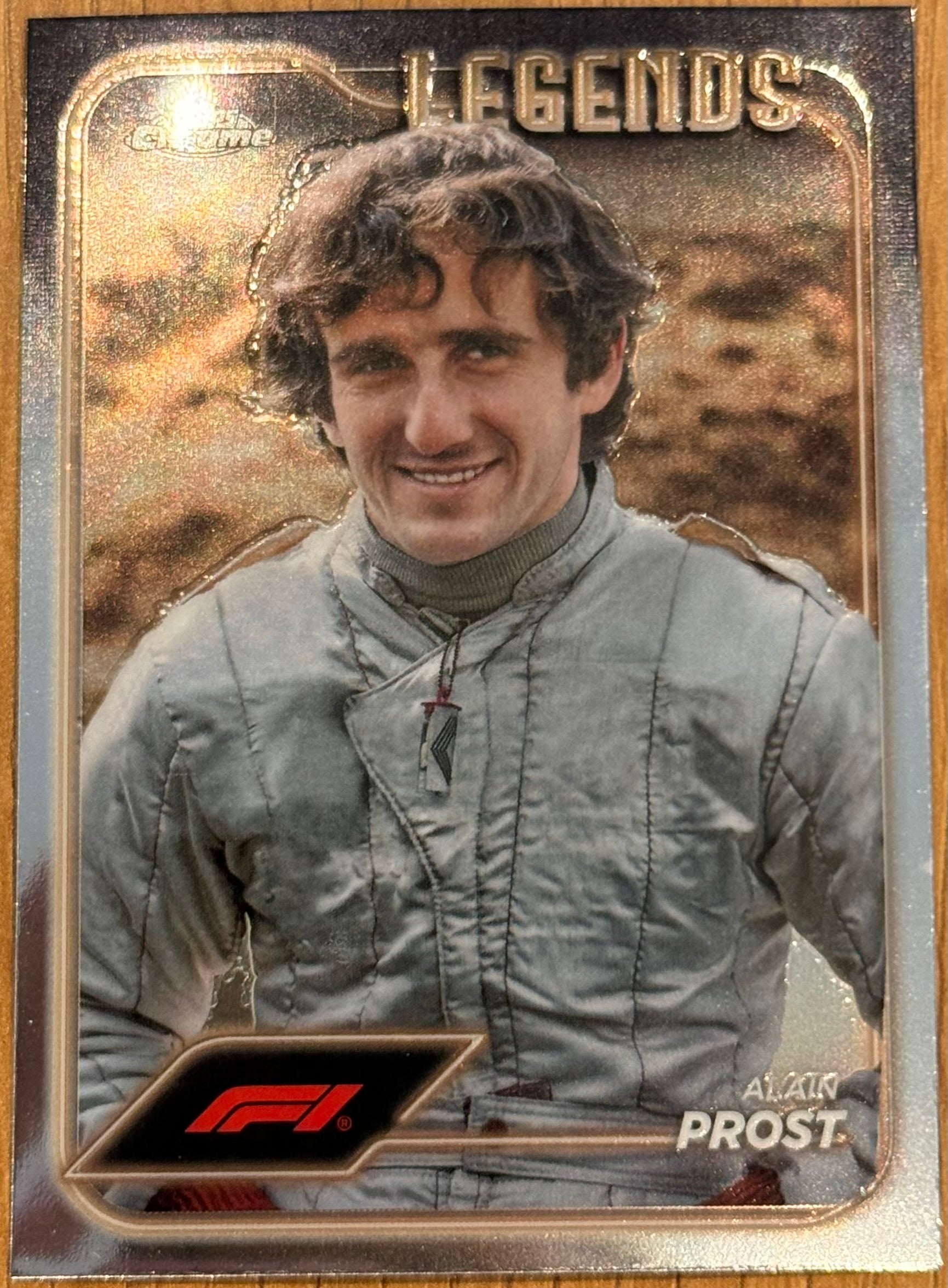 2024 Topps Chrome Formula 1 #190 Alain Prost Legends