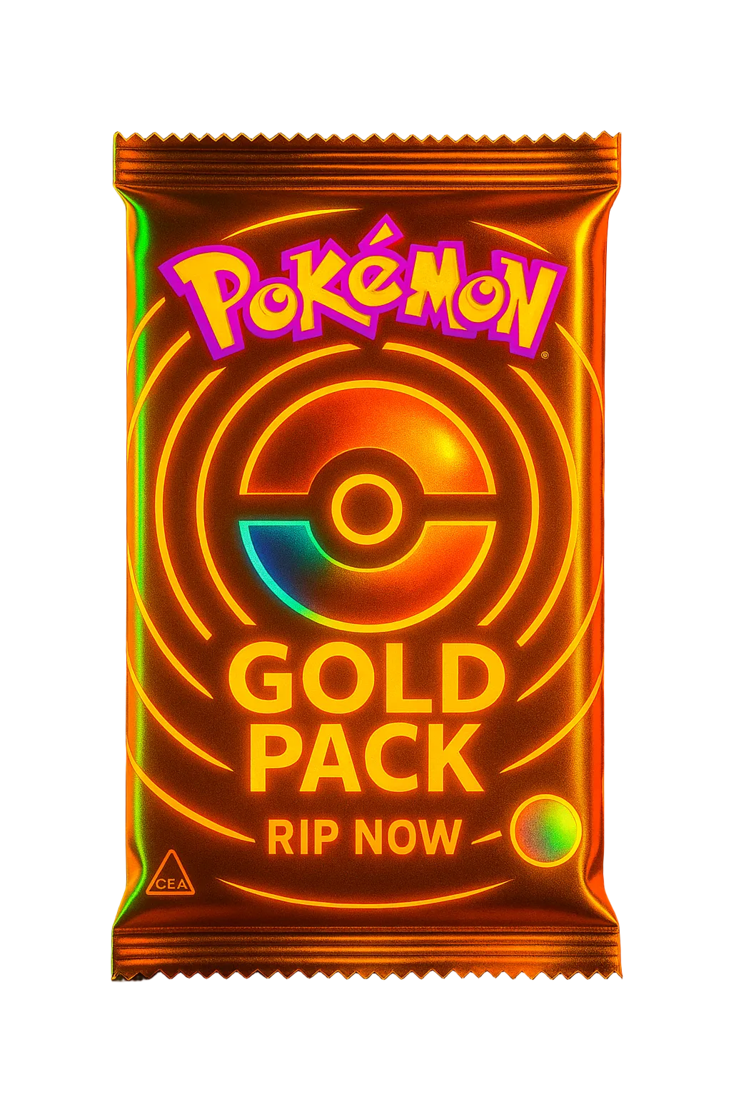 Pokemon Gold Pack  – Gradert Kort (Åpnes Digitalt)