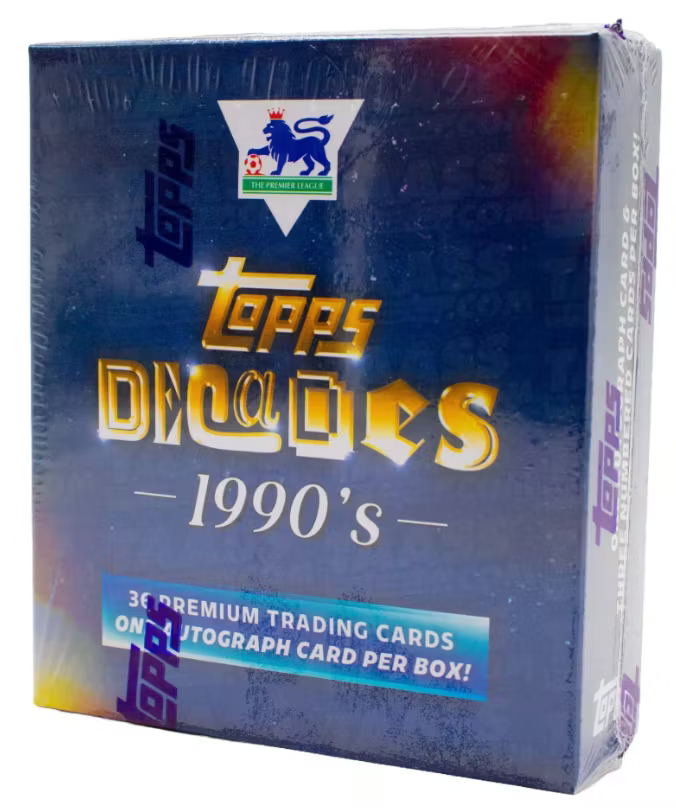2025 Topps Decades 1990's Premier League Pack