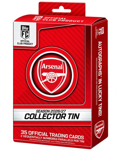 Topps Arsenal Collector Tin 2026/27