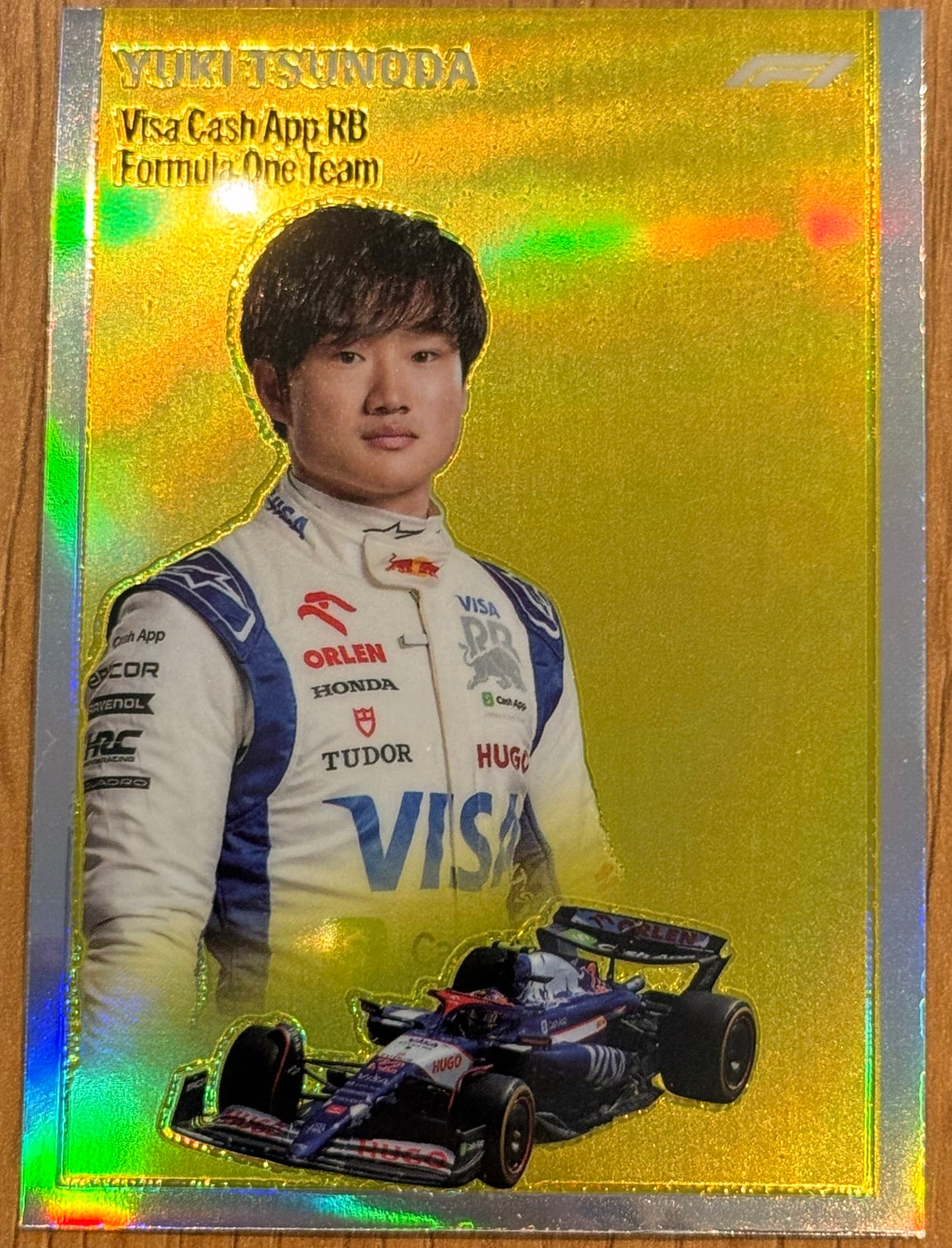 2024 Topps Chrome Formula 1 Yuki Tsunoda #1954-17