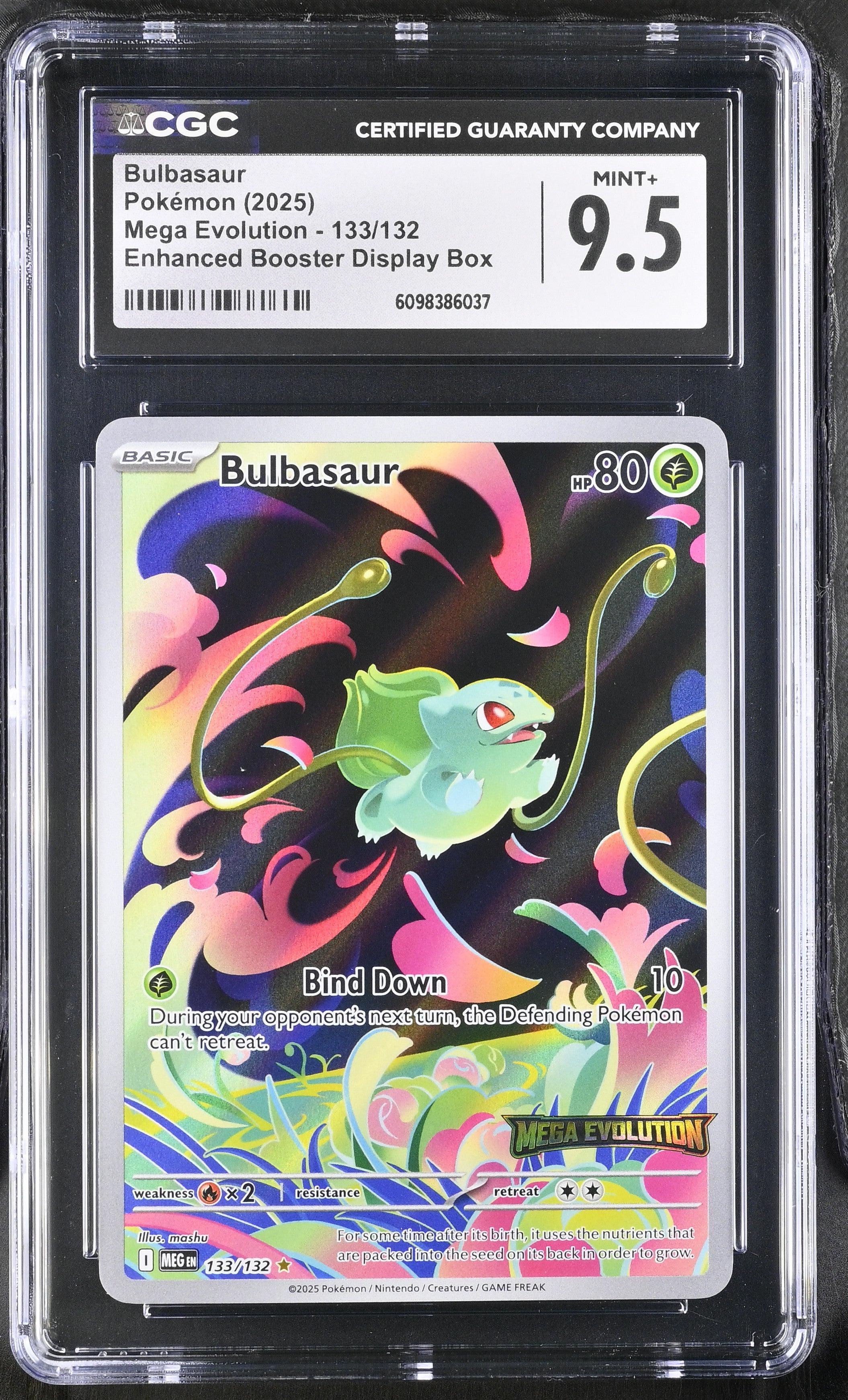 Bulbasaur 133 CGC 9.5