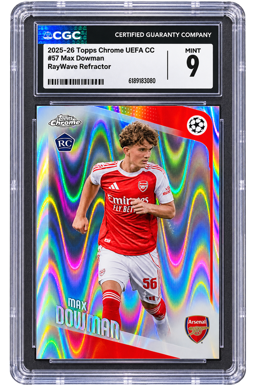 2025-26 Topps Chrome UEFA CC #57 Max Dowman