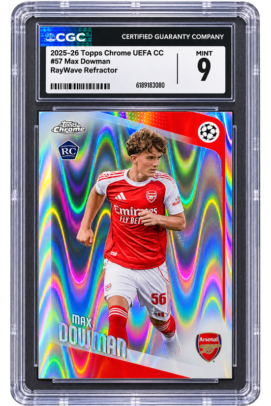 2025-26 Topps Chrome UEFA CC #57 Max Dowman