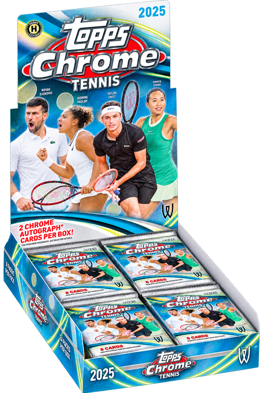 2025 Topps Chrome® Tennis - Pack