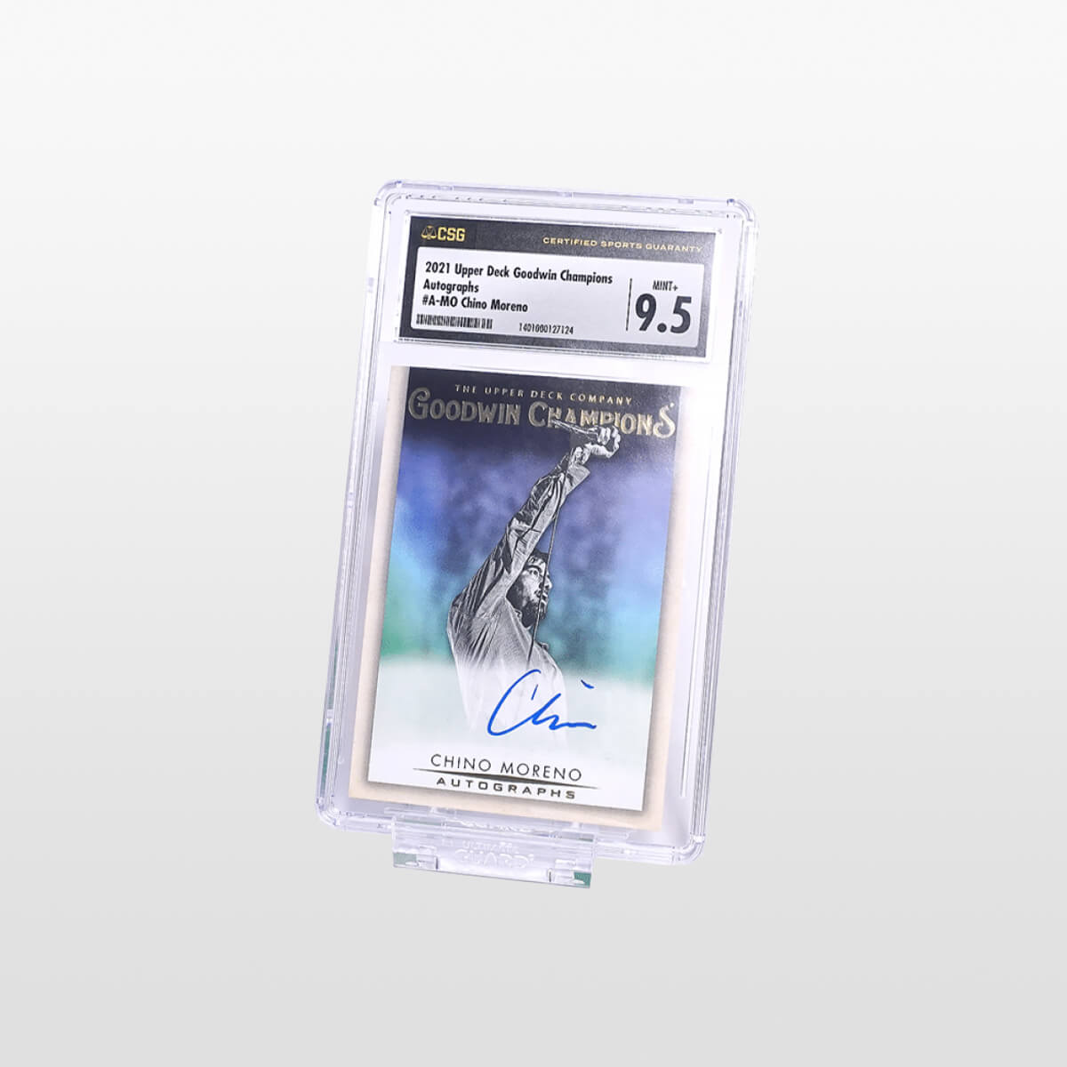 Chino Moreno Autograf (On Card) CSG 9.5