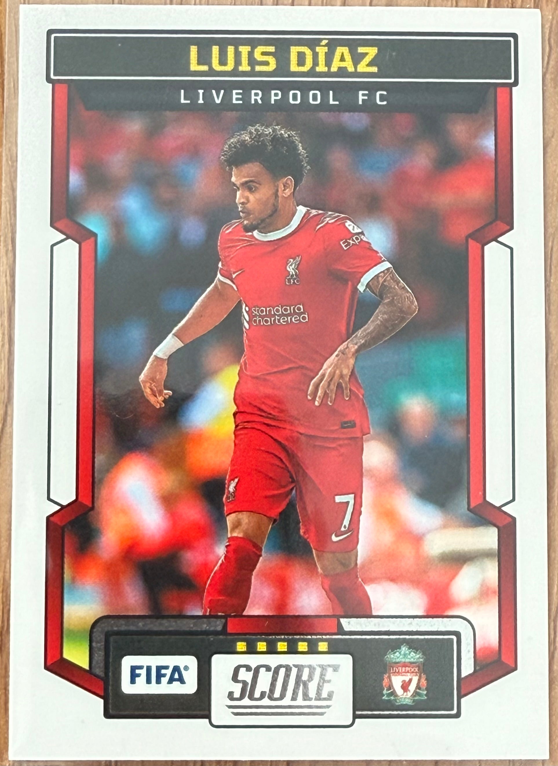 2023-24 Panini Score FIFA – No. 133 Luis Díaz – Liverpool FC