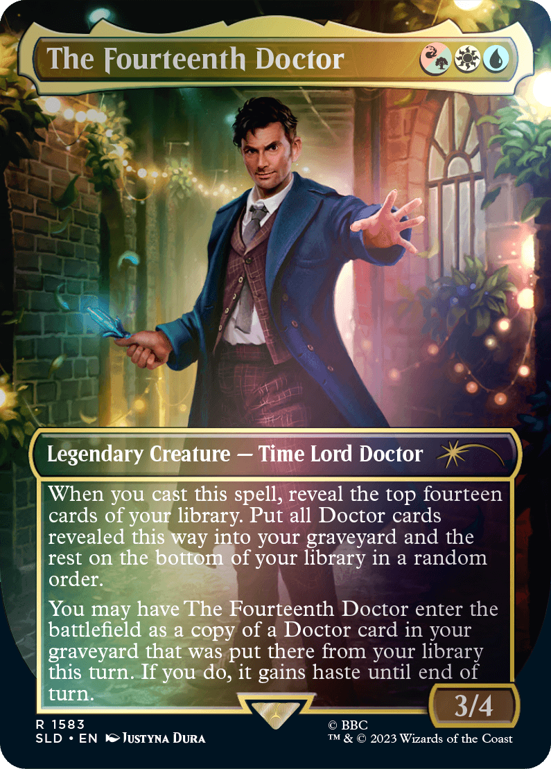Magic The Gathering: Doctor Who Collector Booster Pack