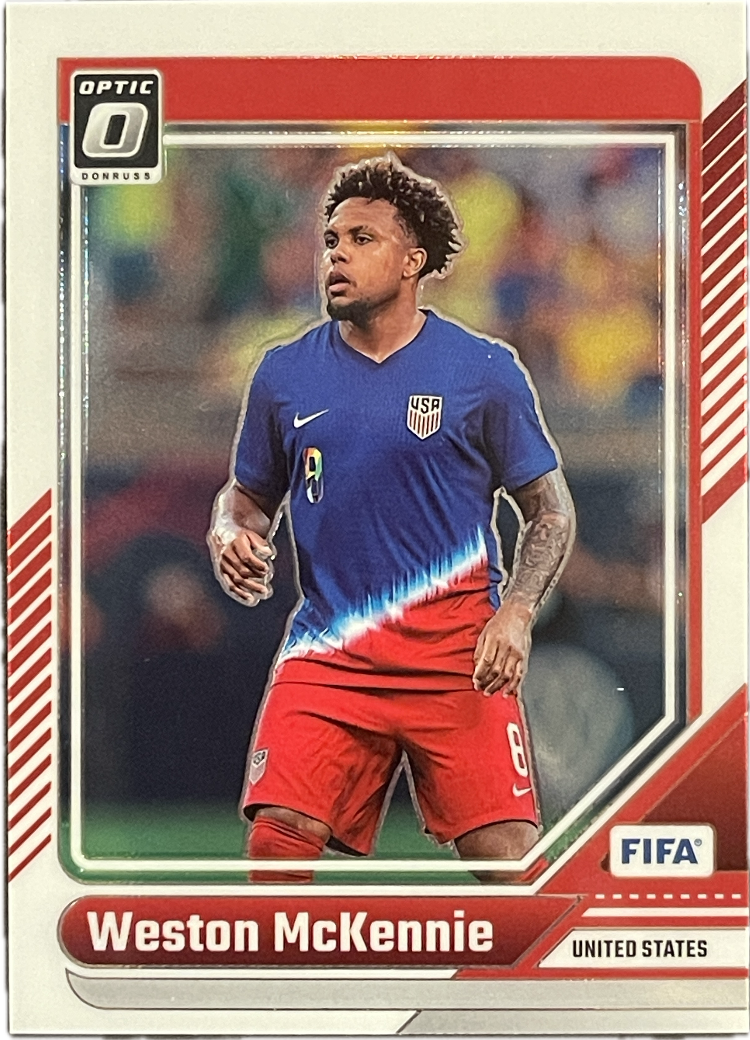 2024-25 Panini Donruss Weston McKennie - USA Base Optic #12