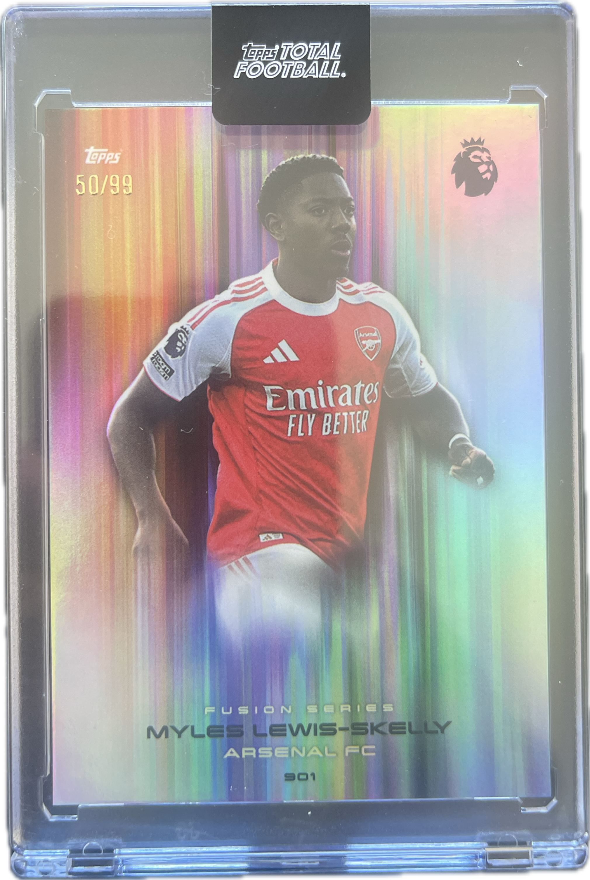 Myles Lewis-Skelly 50/99 Fusion Strike (Arsenal FC)