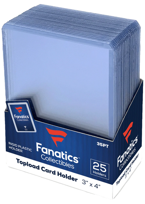 Fanatics Collectibles 35pt 3x4 Top Loader - 25 Count