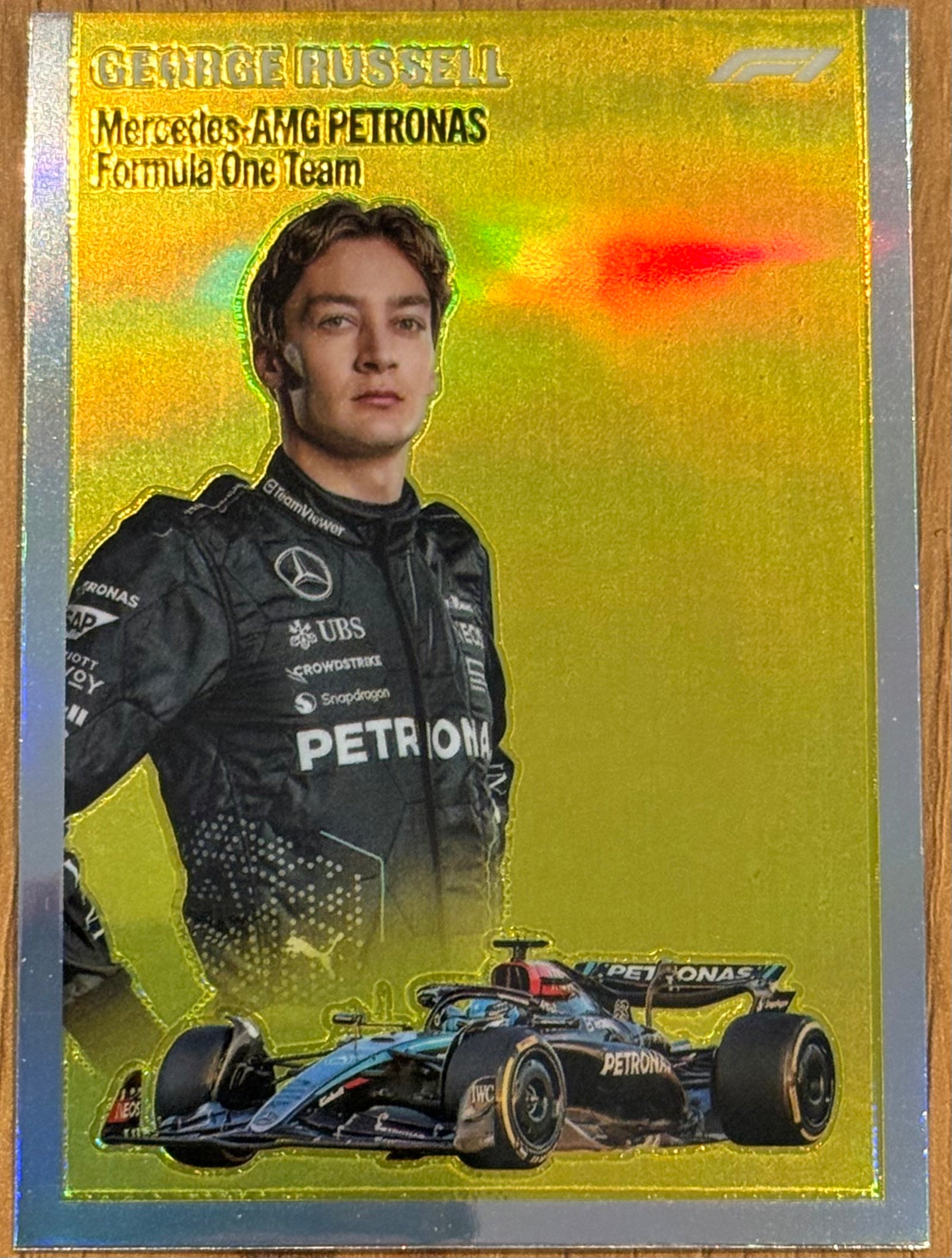 2024 Topps Chrome F1 George Russell #1954-5 Mercedes AMG