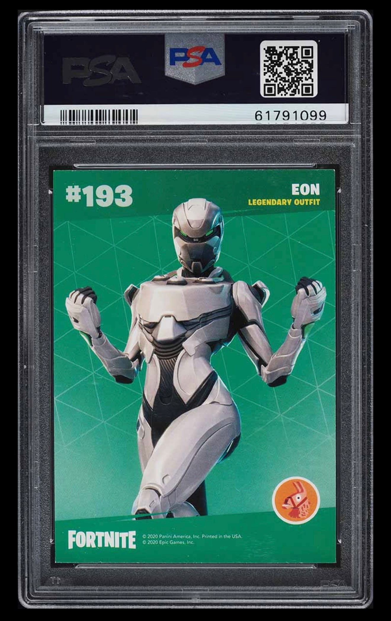 2020 Panini Fortnite Series 2 Holofoil Eon #193 PSA 9 MINT