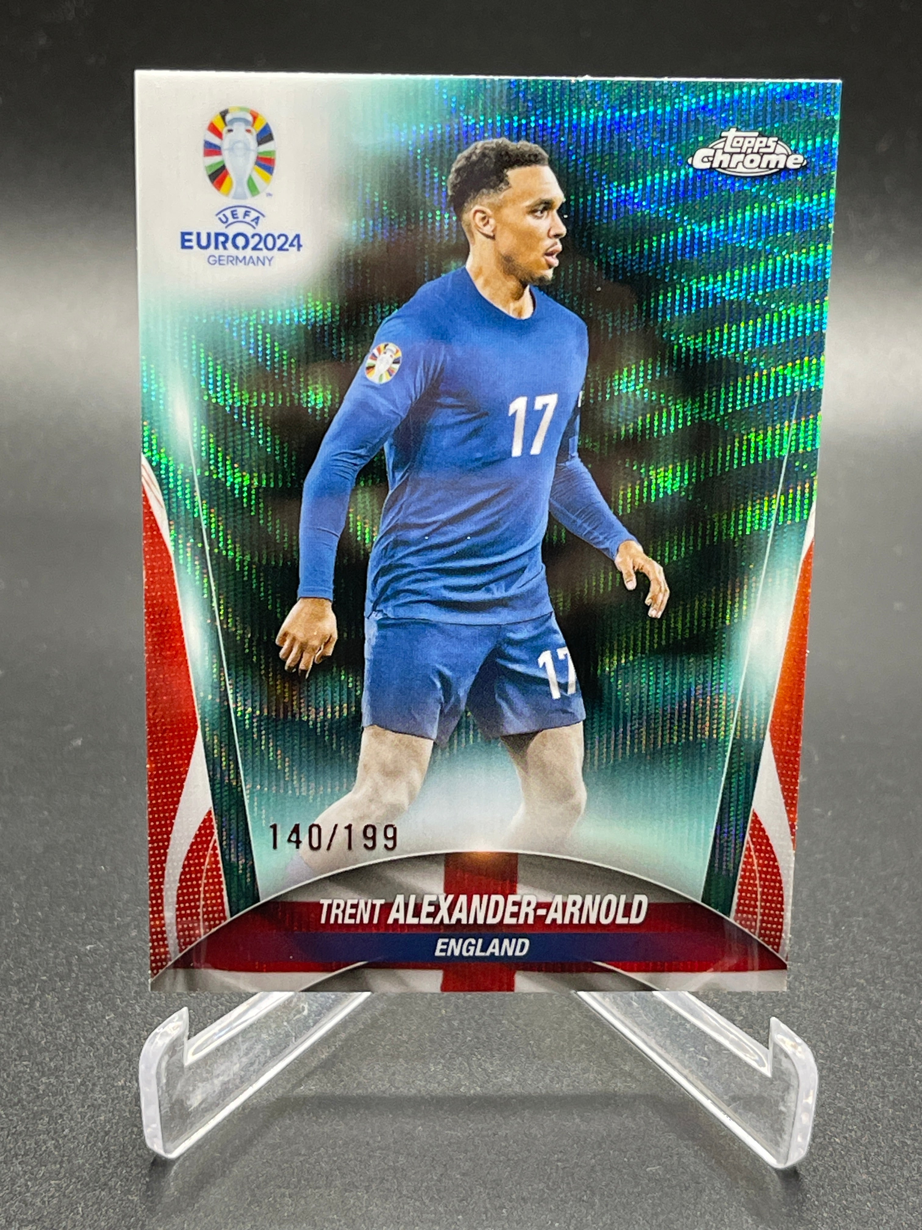 Trent Alexander Arnold /199 Topps Chrome UEFA EURO 2024 England