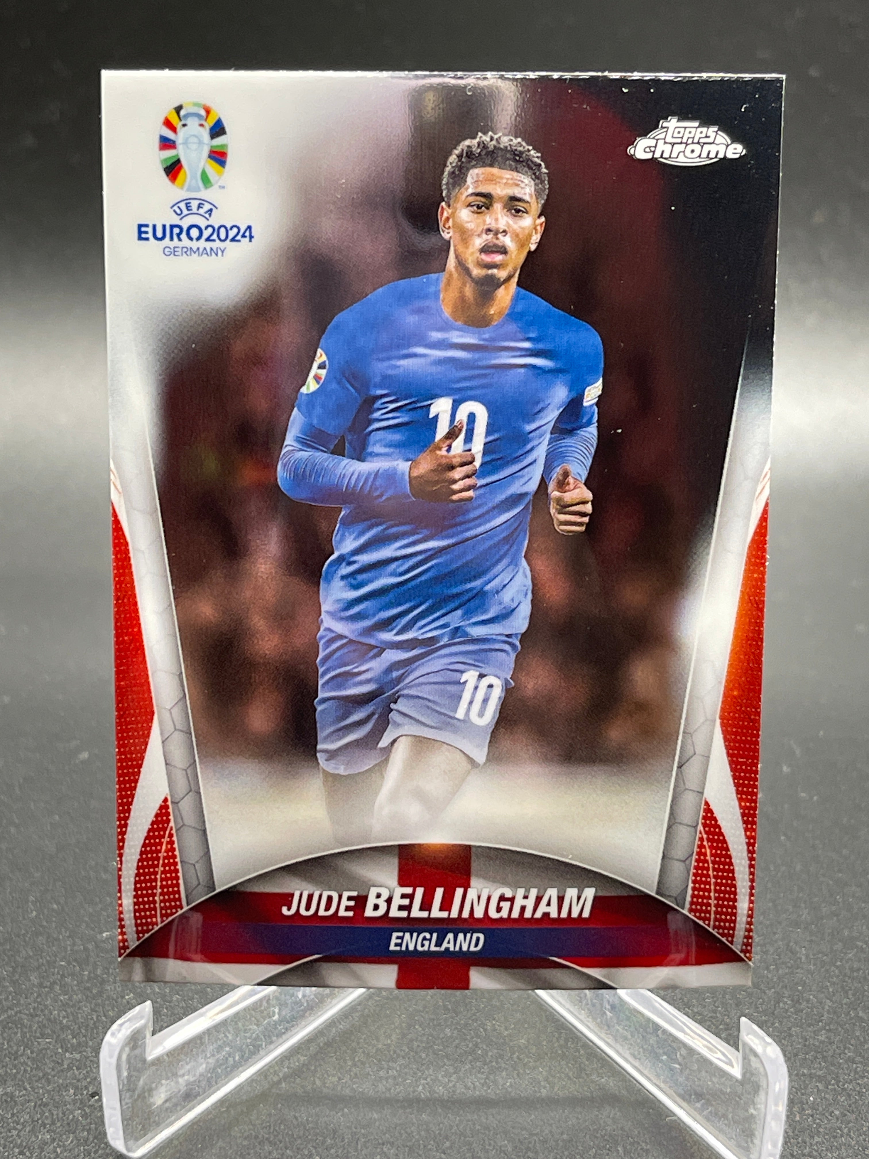 Jude Bellingham Refractor #147 Topps Chrome UEFA EURO 2024 England