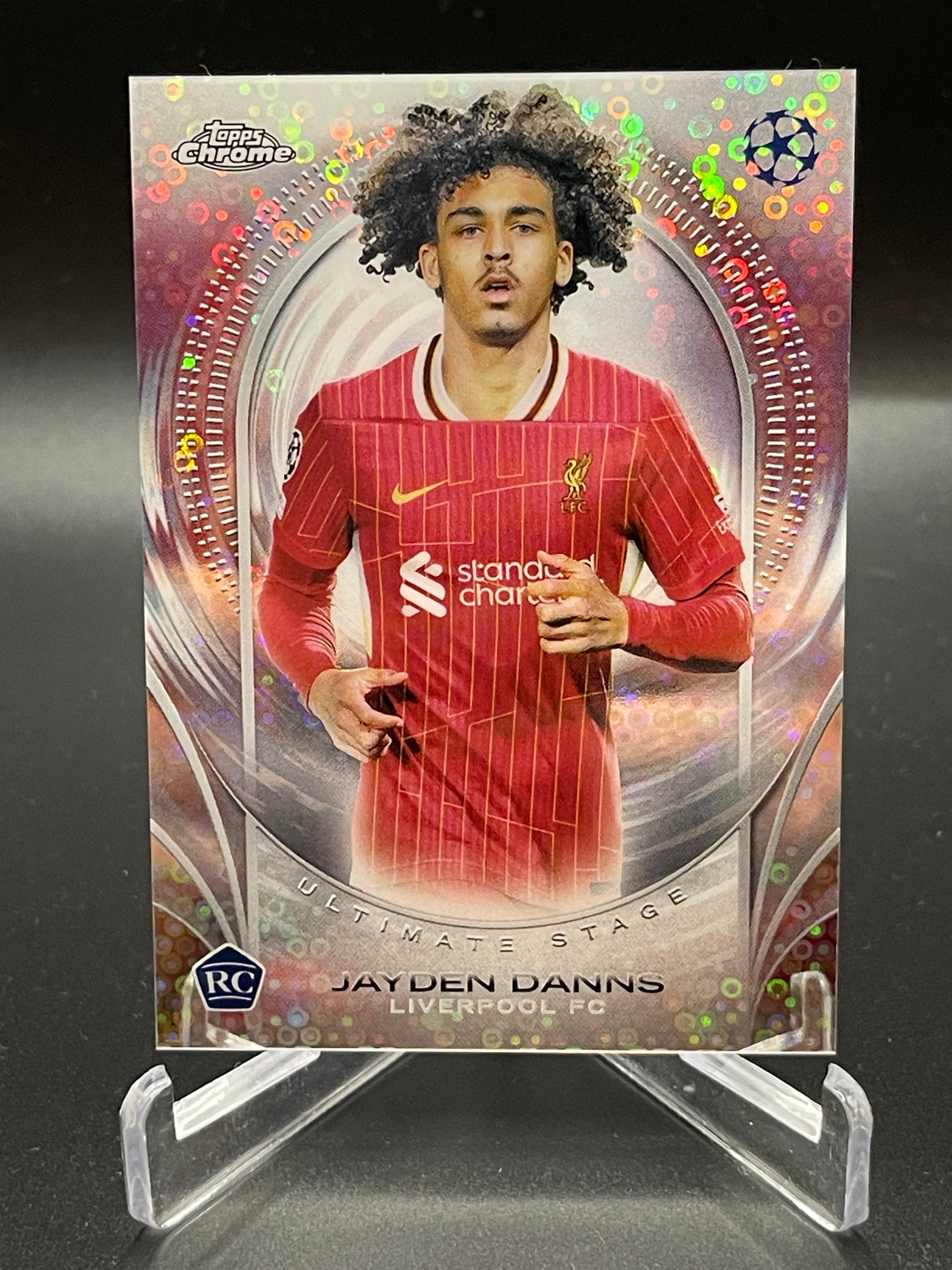 Jayden Danns Ultimate Stage Liverpool - 2024/25 Topps® UCC Club Competitions Flagship