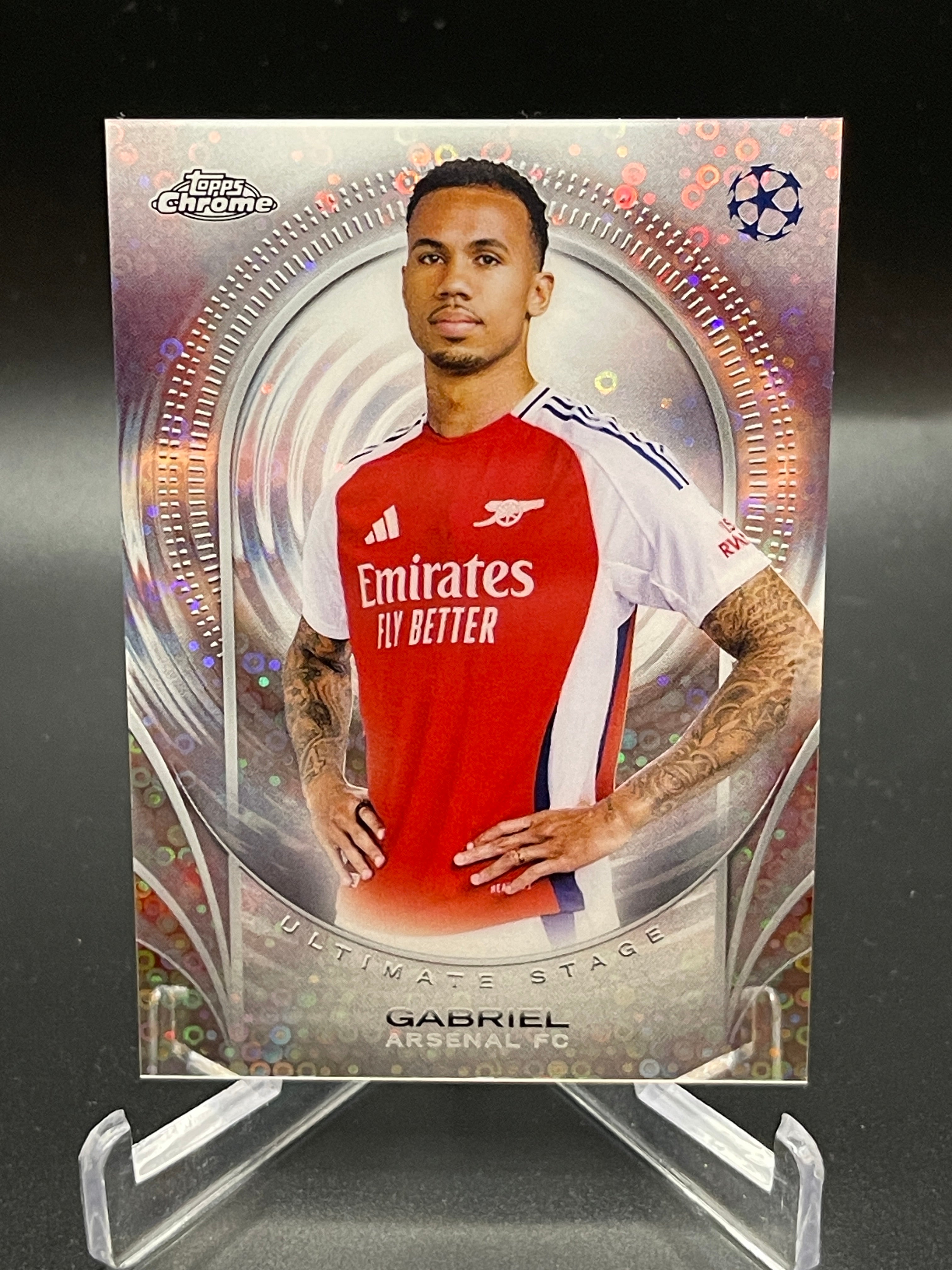 Gabriel Ultimate Stage Arsenal - 2024/25 Topps® UCC Club Competitions Flagship
