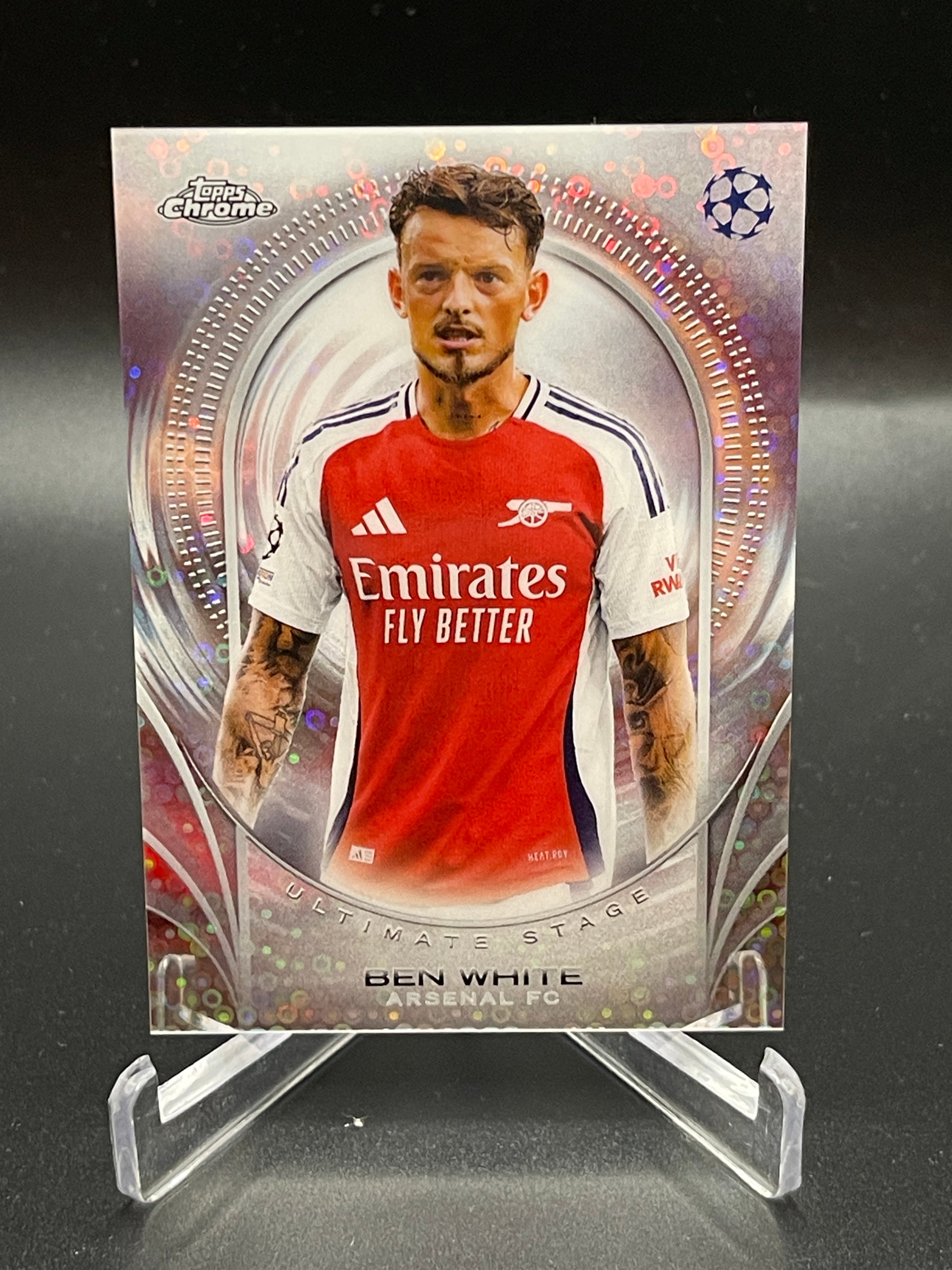 Ben White Ultimate Stage Arsenal - 2024/25 Topps® UCC Club Competitions Flagship