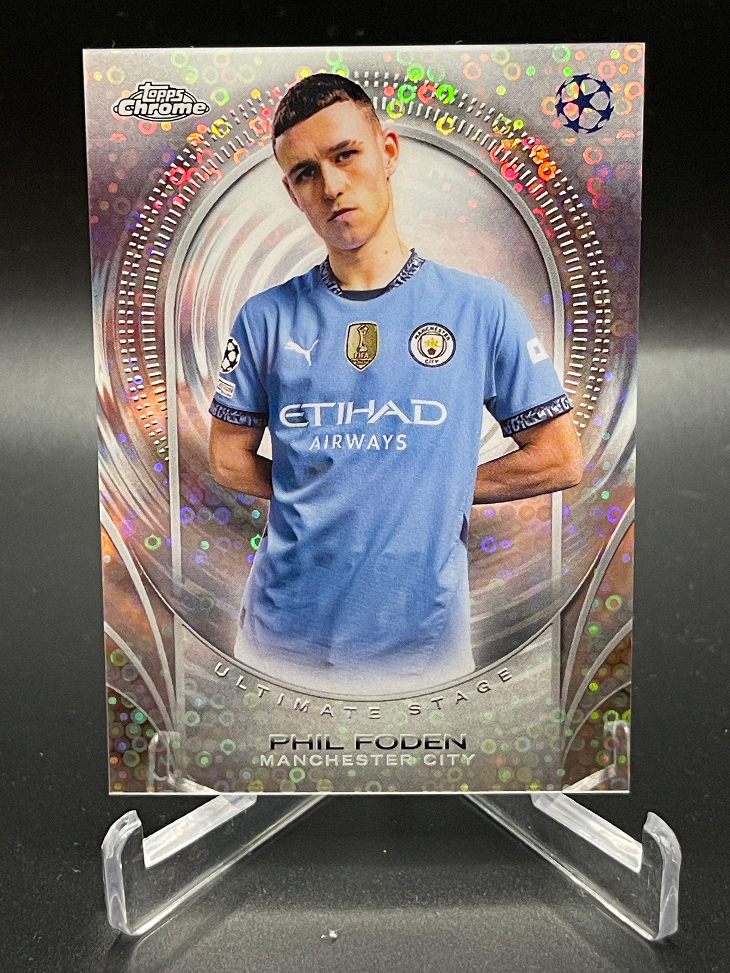 Phil Foden Ultimate Stage Manchester City - 2024/25 Topps® UCC Club Competitions Flagship