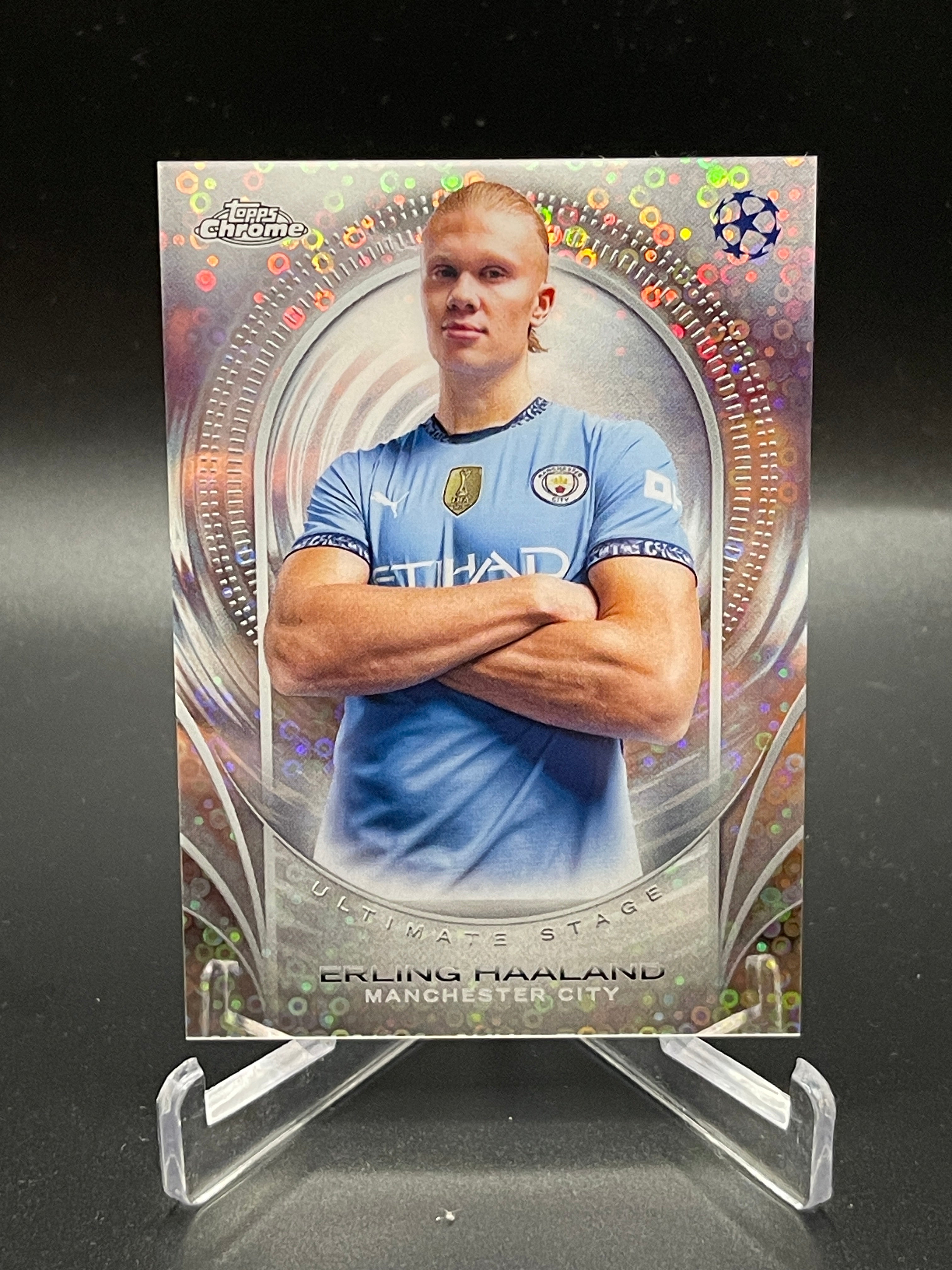Erling Haaland Ultimate Stage Manchester City - 2024/25 Topps® UCC Club Competitions Flagship