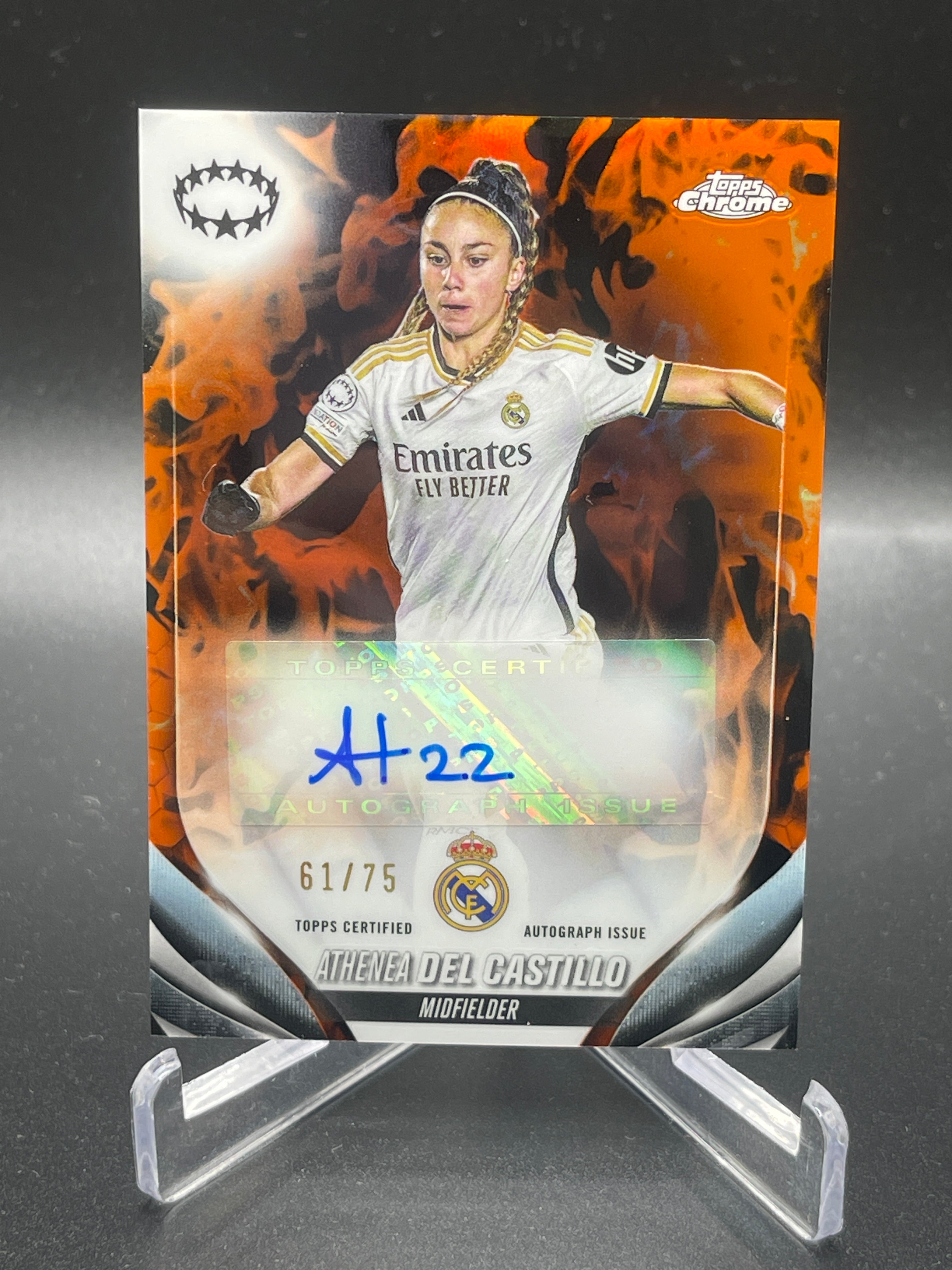Athena Del Castillo Real Madrid - 2023-24 Topps Chrome® UEFA Women's Champions League