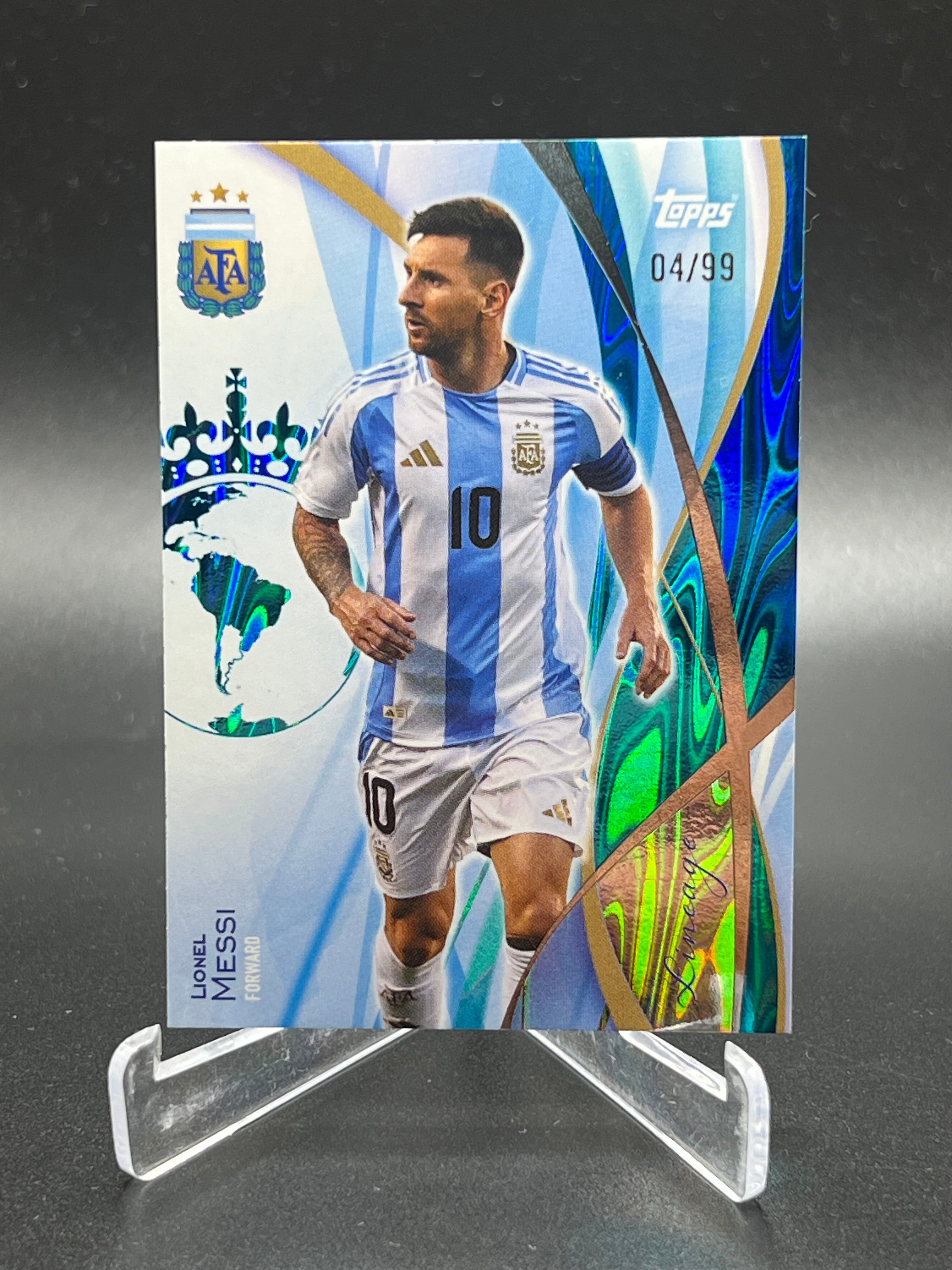 Lionel Messi /99 Topps Lineage Argentina 2024